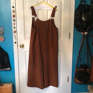 Burnt orange jumpsuit